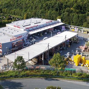 Bauking Baumarkt Luftbild c Bauking