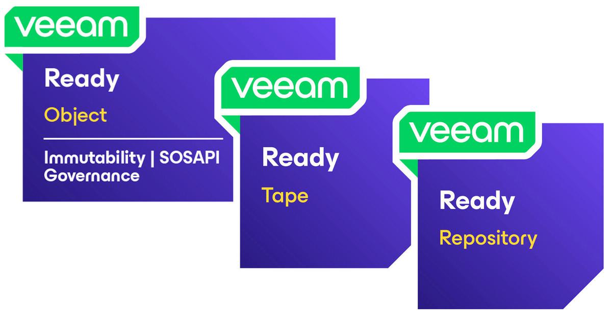 Veeam ready badges | FAST LTA
