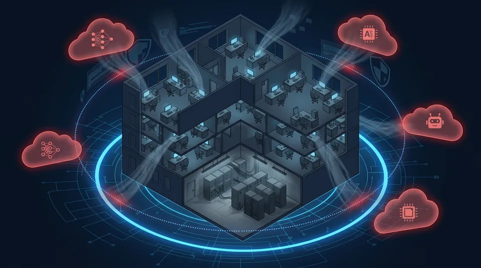 An isometric office building cross section 202605221518 | FAST LTA