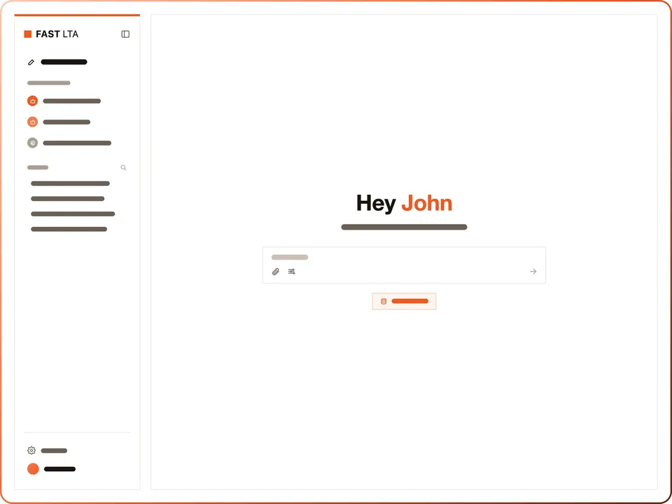 Neuer Chat Hey John | FAST LTA